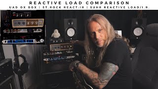 Video thumbnail for UAD OX BOX vs ST.ROCK REACT:IR vs SUHR REACTIVE LOAD/I.R. by Euge Valovirta