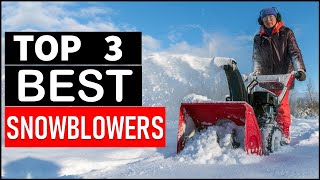 Top 3 Best Snowblowers in 2026