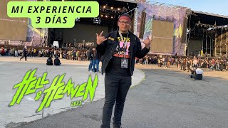 HELL AND HEAVEN 2023 - VIDEOBLOG -         3 DIAS.