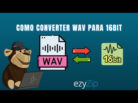 Como Converter WAV para 16Bit