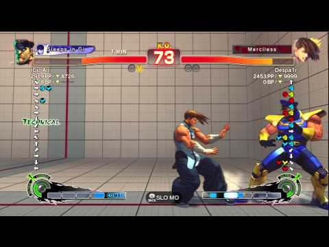 Despa1r(Yang) vs ICxI Ali(Bison) - SSF4 Endless Battle