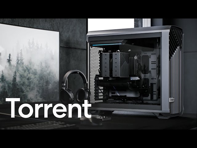 Fractal Torrent TG ATX Vidro Temperado 3.2 Preta video