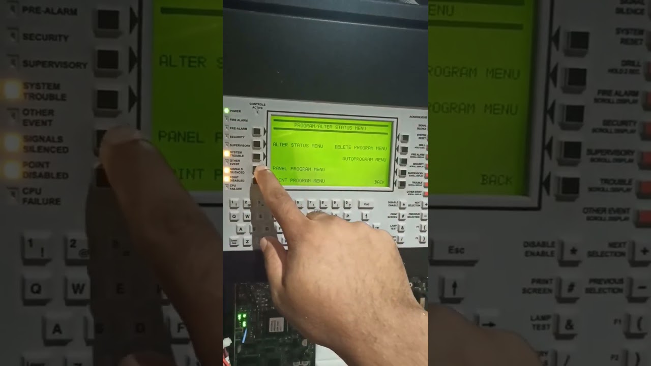 How to Network mapping in FACP NFS2-3030