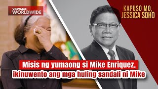 Download lagu Misis ng yumaong si Mike Enriquez, ikinuwento ang huling sandali ni Mike | Kapuso Mo, Jessica Soho mp3 Download lagu Misis ng yumaong si Mike Enriquez, ikinuwento ang huling sandali ni Mike | Kapuso Mo, Jessica Soho mp3
