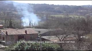 preview picture of video '2 4 2015 Cantalice  Vulcani  Esercito e contadini  CSF Rieti'