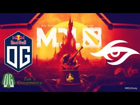 OG vs Secret - Game 1 - MDL Disneyland Paris Major - Europe Closed Qualifier - Group Stage.