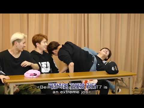 BAMBAM enjoying dance girl group