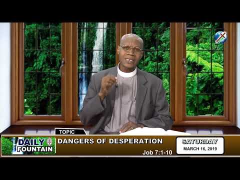 DAILY FOUNTAIN OF MARCH 16, 2019 - VEN. EBENEZER T.T. GREEN