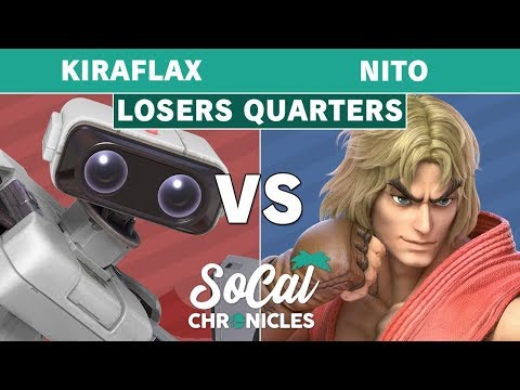 Socal Chronicles 2020 - Kiraflax (ROB) Vs Nito (Ken) Losers Quarters - Smash Ultimate