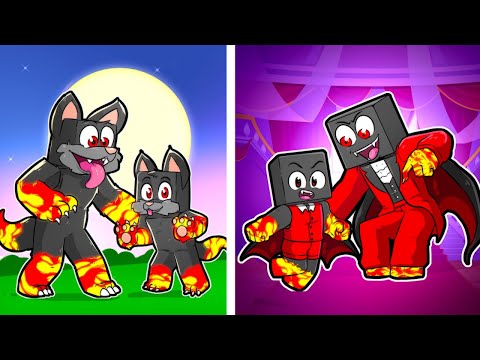 VAMPIRO vs LOBISOMEM no MINECRAFT