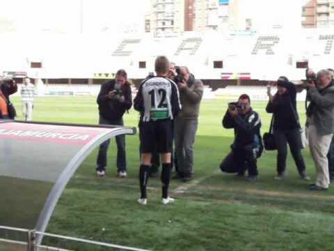 Presentacion de FRANCK SIGNORINO en el FC. Cartagena (25-01-2010)