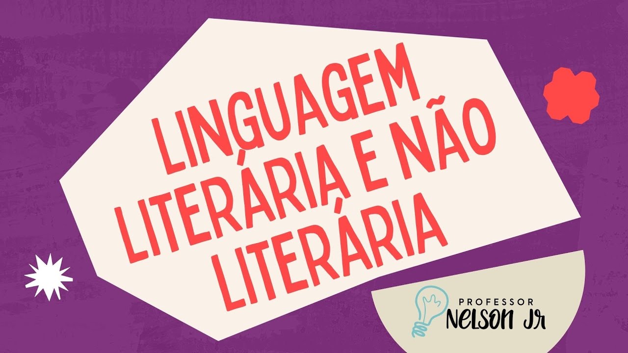 [LITERATURA] Linguagem literária e não literária