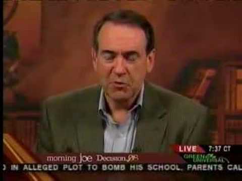 Mike Huckabee Discusses Jeremiah Wright