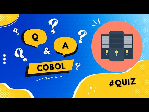 #Quiz #cobol  #mainframes #informatique