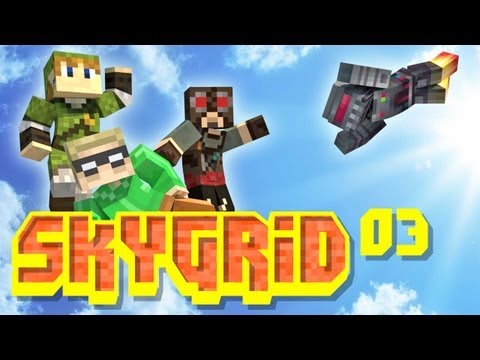 Skygrid 03 (Minecraft) with BebopVox, Phil from FyreUK & Hero! -- VerbalProcessing