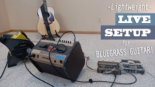 Video thumbnail for Lightweight Live Setup for Bluegrass Guitar! | Rig Rundown by Brandon Johnson