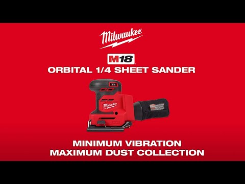 M18™ 1/4 Sheet Sander - M18BQSS0