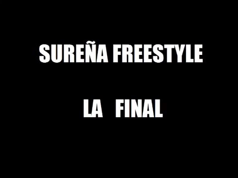 SUREÑA FREE - FINAL 08/02/16 - CATERAP VS TEMATICO Y FLF