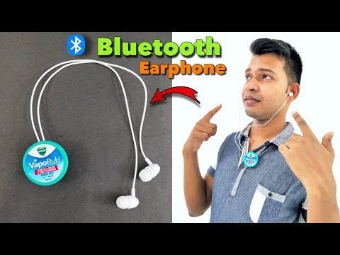 How To Make Bluetooth Earphone At from Vicks VapoRub || Bluetooth Headphone कैसे बनाएं घर पर