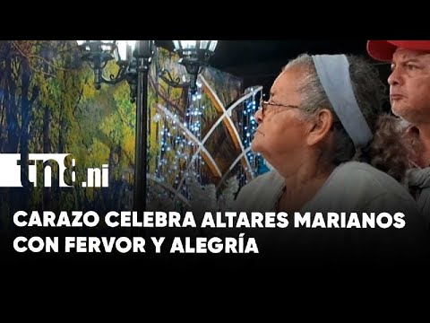 Altares Marianos 2025: Mira el espectáculo de luces y devoción en Carazo y Jinotepe