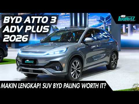 Fitur Lengkap Harga Worth it New BYD Atto 3 SUV Listrik Review  LugNutz Auto Junkie