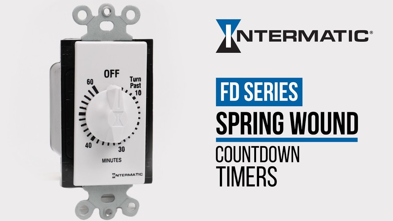 Intermatic FD Series Spring Wound Countdown Timers
