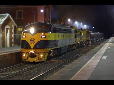 S317, T381 and T386 on the first SSR Broad Gauge grain- 7th & 8th Nov  2017