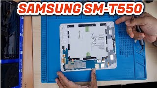 Samsung Galaxy Tab SM-T550 Every Replacement Guide | LCD Battery Charging Port