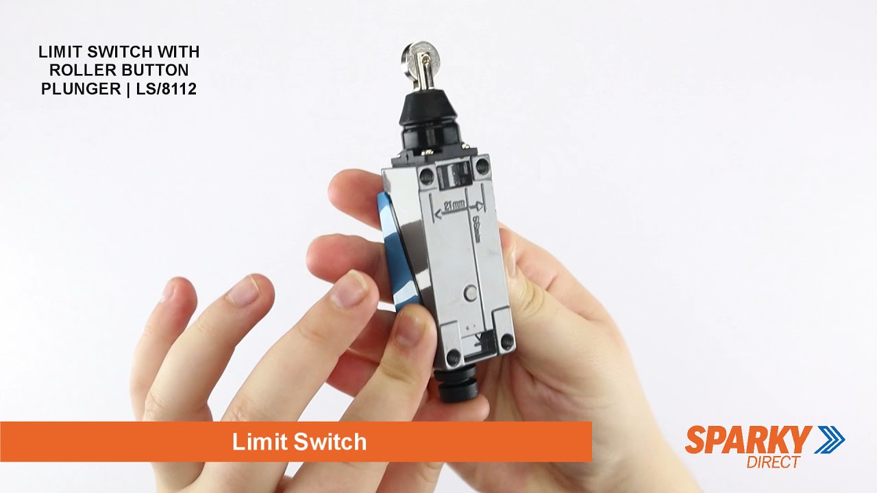 Limit Switch With Roller Button Plunger | LS/8112