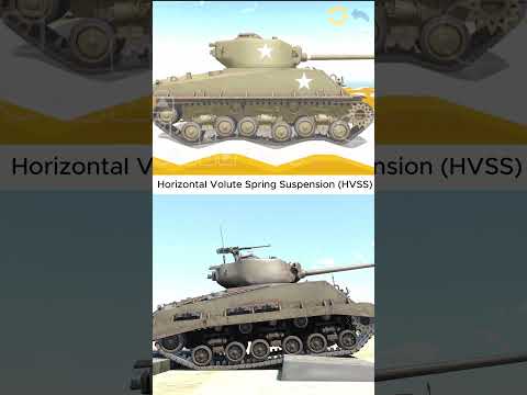 M4A1 (76) Sherman - Suspension Types