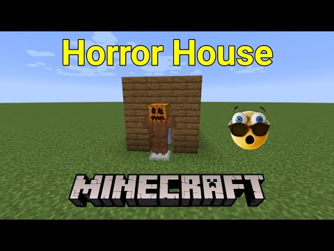 How To Make Horror House In Minecraft Build | Redstone Jumpscary design | HS Gamer Boy