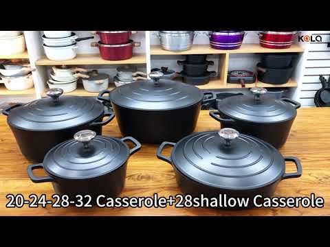 KALA 10PCS Granite Cookware Set