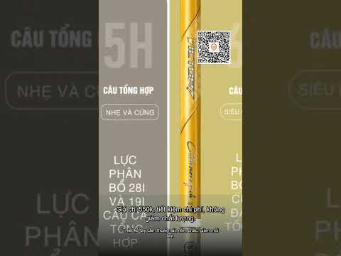 Cần Câu Tay Carbon Cao Cấp Bamboo Ngọc Hoa 5H-6H Giá Rẻ Chỉ 550k