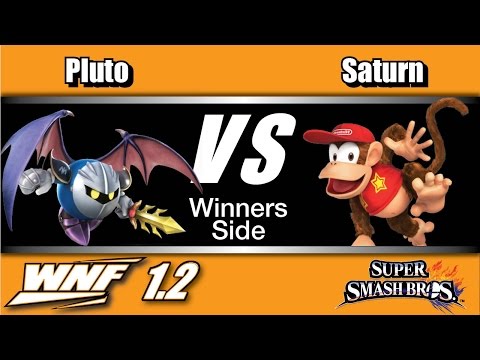 WNF 1.2 - FAD | pluto (Meta Knight) Vs. Saturn (Diddy Kong) Winners Side - Smash Wii U