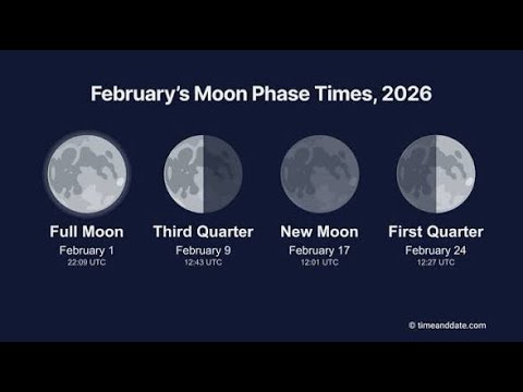 New Moon 🌑 February 17 2026