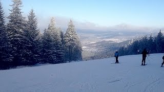 preview picture of video 'Przejazd na nartach z Żmijowca na Czarną Górę'