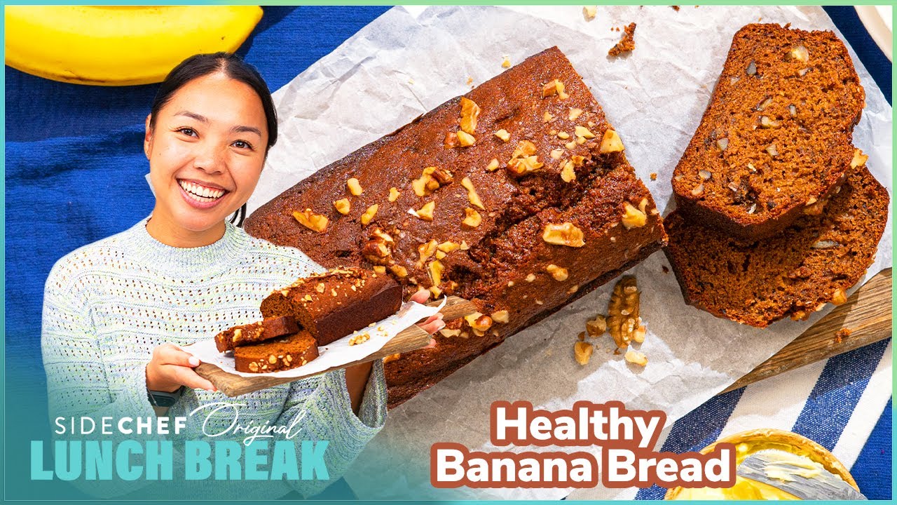 Healthy Banana Bread - Lunch Break