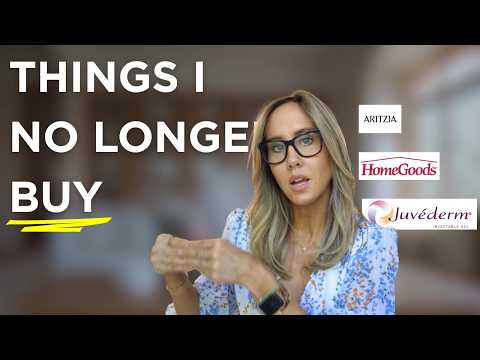 20 Things I No Longer Buy To Save Money | Cutting $30k From My Budget.