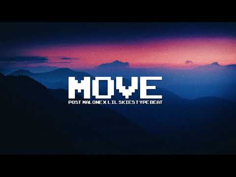 FREE Post Malone x Lil Skies "MOVE "  | Dark Melodic Trap Type  Beat | Prod. Decent David