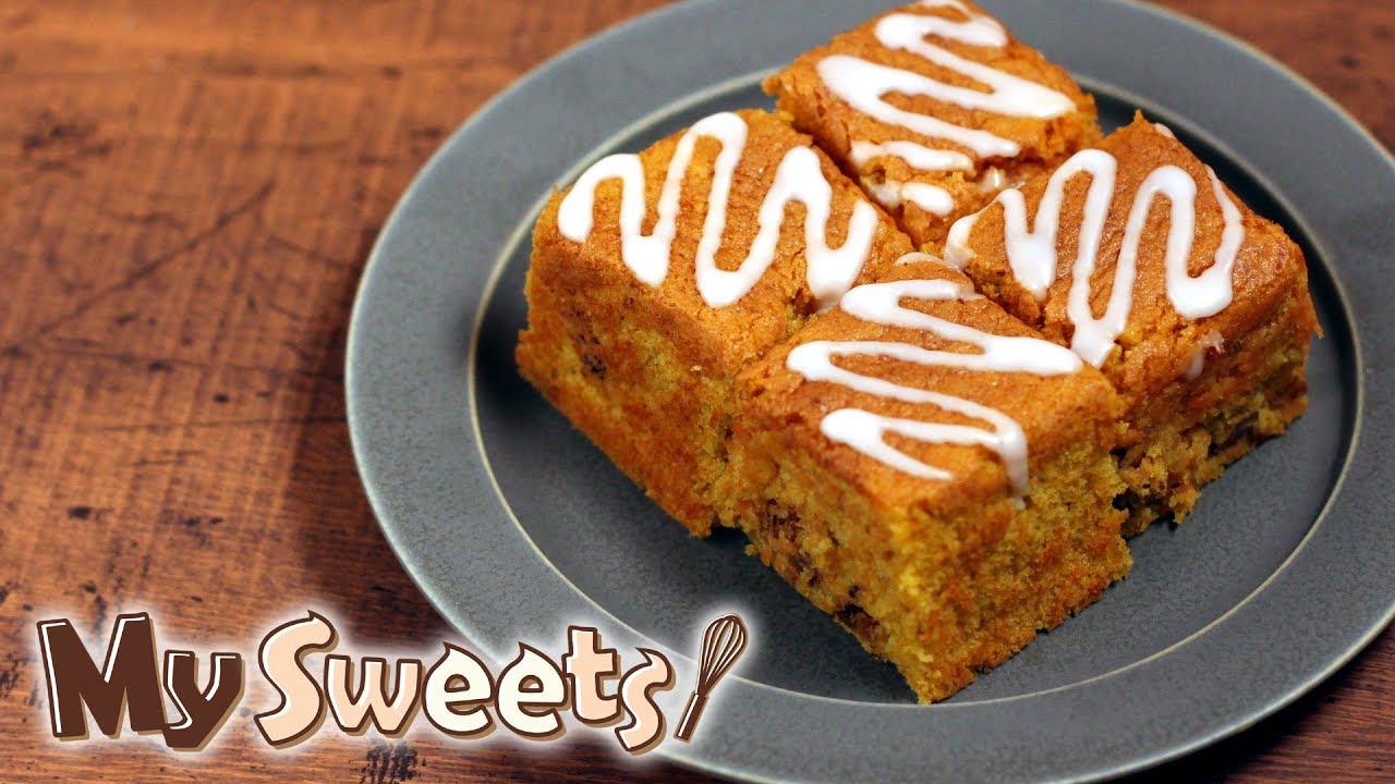 キャロットケーキの作り方【マイスイーツ】