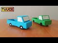PAPER TRUCK ORIGAMI TRUCK