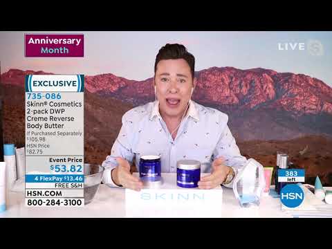 Skinn Cosmetics 2pack DWP Creme Reverse Body Butter