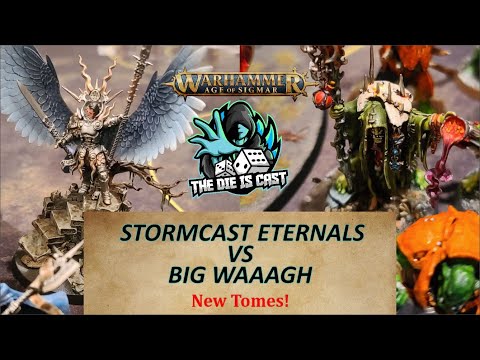 AoS 3.0 Battle Report: Stormcast Eternals vs. Big Waaagh, Brand New Battletomes!