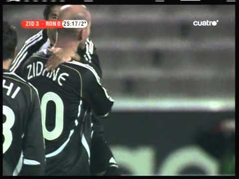 2007 (March 19) Zidane XI 5-Ronaldo XI 2 (Charity Match)