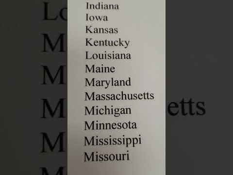 Correct Pronunciation of All 50 US States