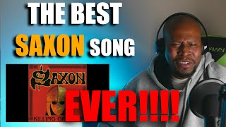 (Best Saxon Song EVER!!! ) Awesome Reaction To Saxon - Running For The Boarder