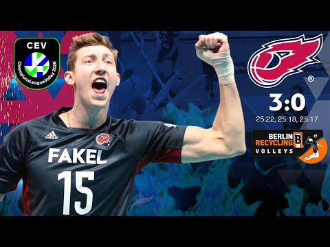 Лига чемпионов «ФАКЕЛ» — «Берлин» — 3:0 // Highlights Fakel — Berlin Recycling Volleys