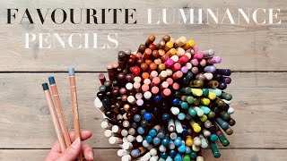 My Top 30 Caran d'Ache Luminance Coloured Pencils for a Landscape & Nature Palette