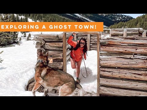 Independence ghost town at 10,880 feet on Independence Pass, Colorado