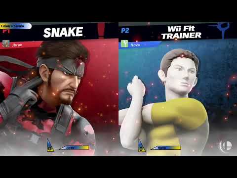 SDSU Online Weekly #6 SSBU Jbrav (Snake, Steve) vs. Nova (Wii Fit Trainer) Losers Semis